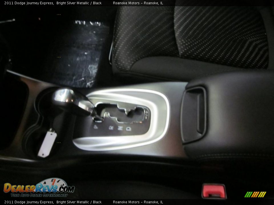 2011 Dodge Journey Express Bright Silver Metallic / Black Photo #9