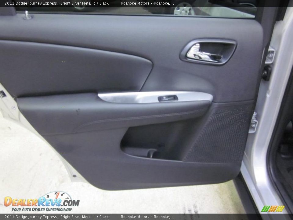 2011 Dodge Journey Express Bright Silver Metallic / Black Photo #16