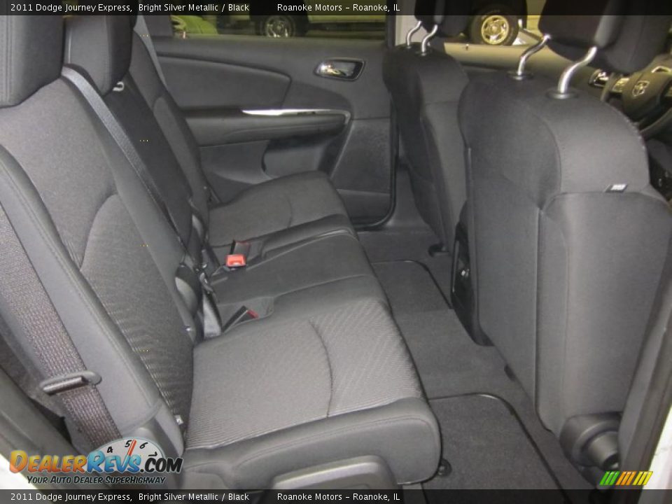 2011 Dodge Journey Express Bright Silver Metallic / Black Photo #17