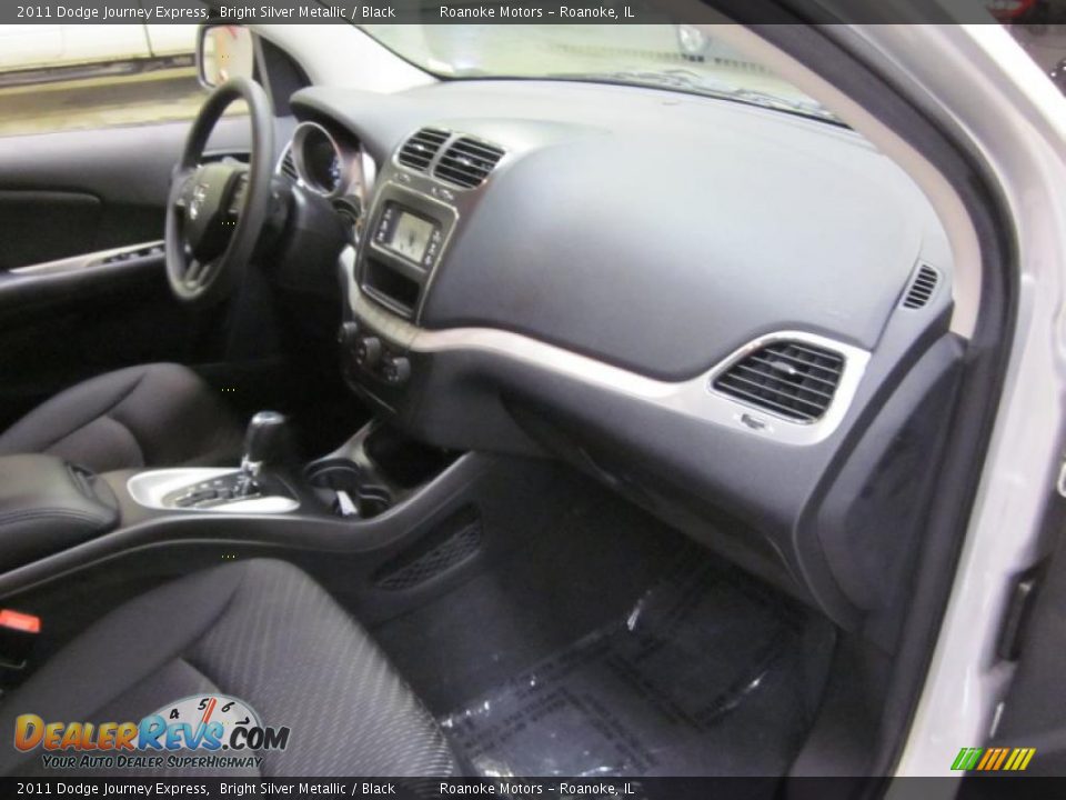 2011 Dodge Journey Express Bright Silver Metallic / Black Photo #18