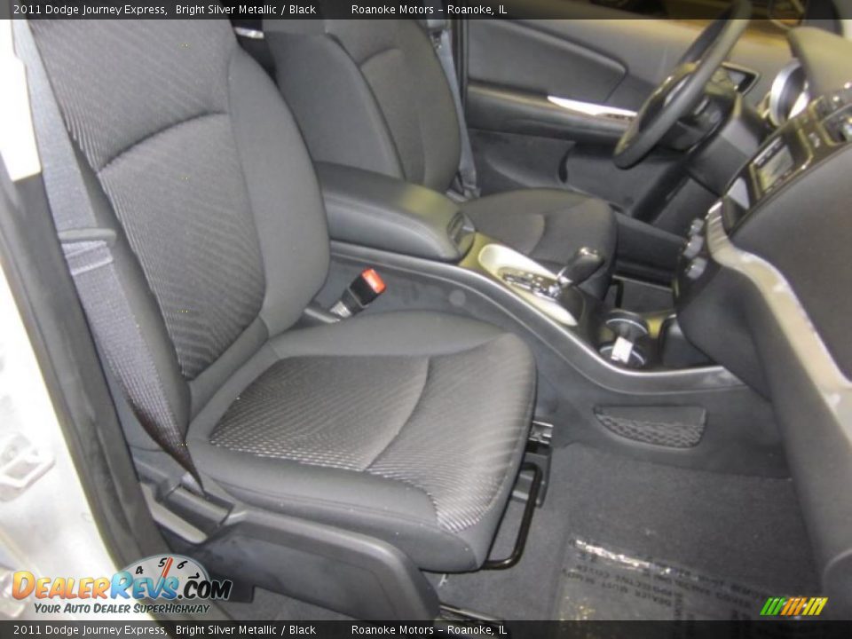 Black Interior - 2011 Dodge Journey Express Photo #19