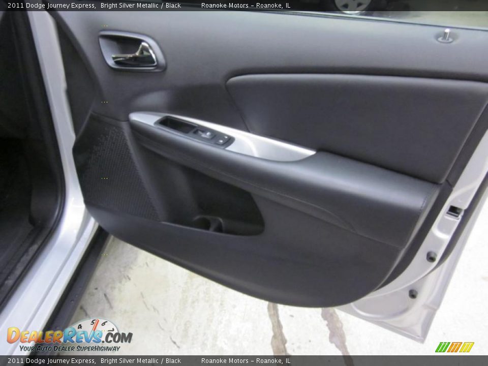 2011 Dodge Journey Express Bright Silver Metallic / Black Photo #20