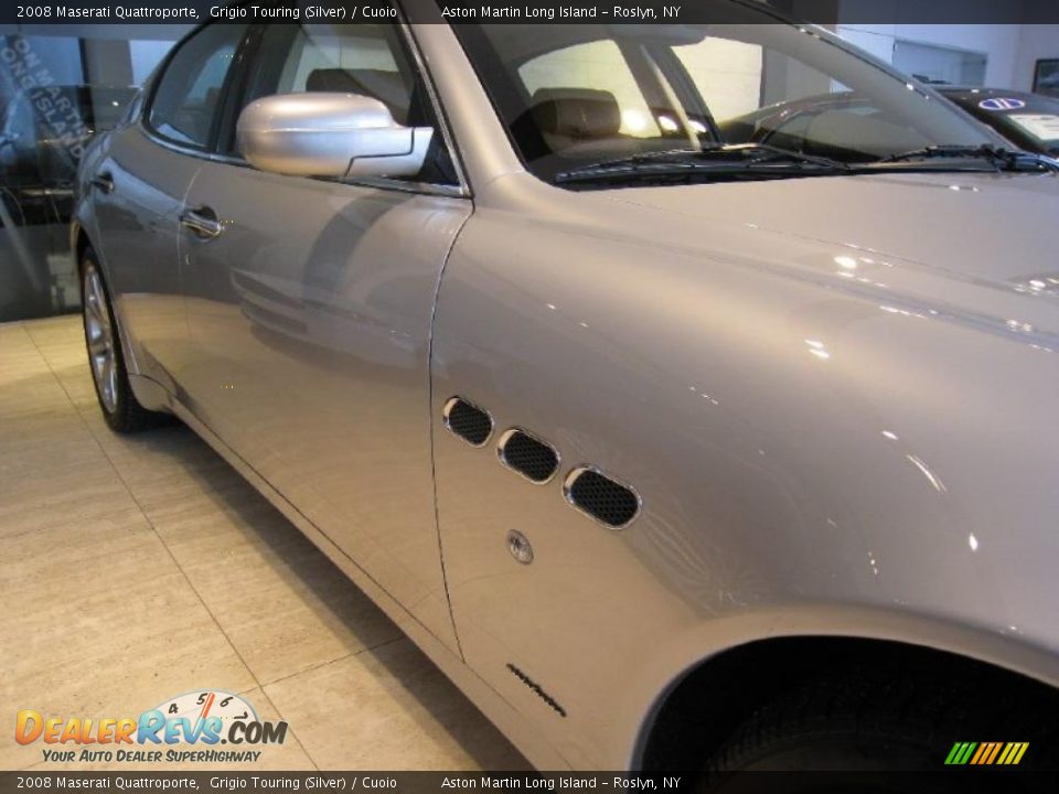 2008 Maserati Quattroporte Grigio Touring (Silver) / Cuoio Photo #7