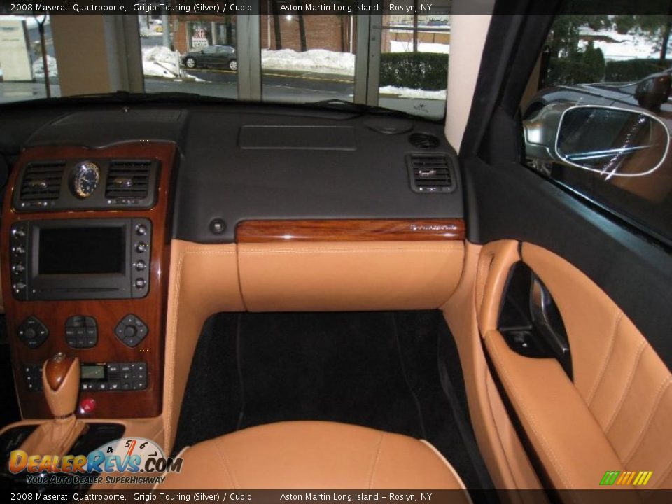 2008 Maserati Quattroporte Grigio Touring (Silver) / Cuoio Photo #20