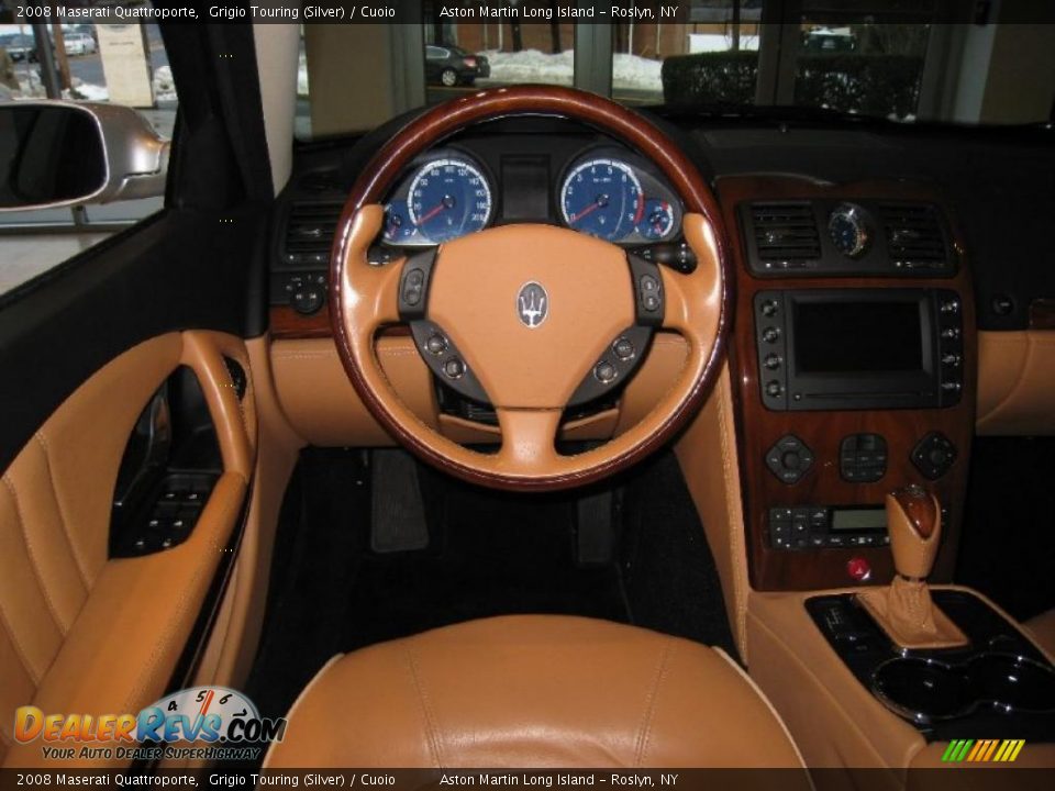 2008 Maserati Quattroporte Grigio Touring (Silver) / Cuoio Photo #21