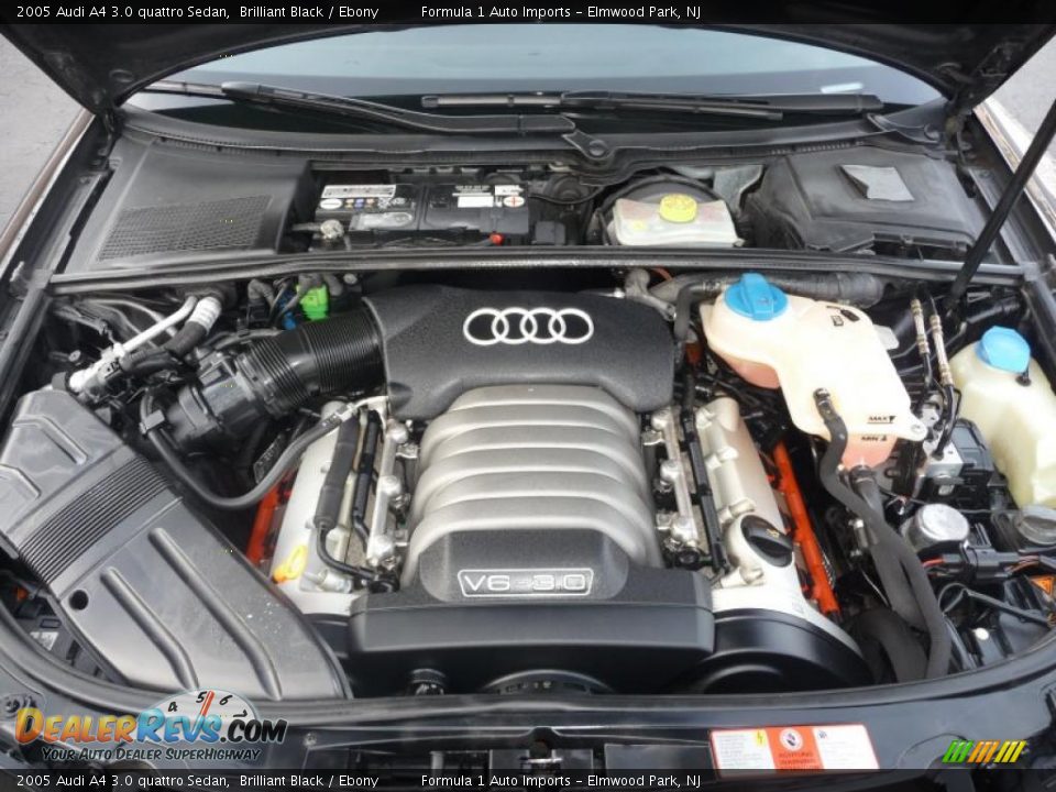 2005 Audi A4 3.0 quattro Sedan 3.0 Liter DOHC 30-Valve V6 ... 2005 audi a4 engine schematics 