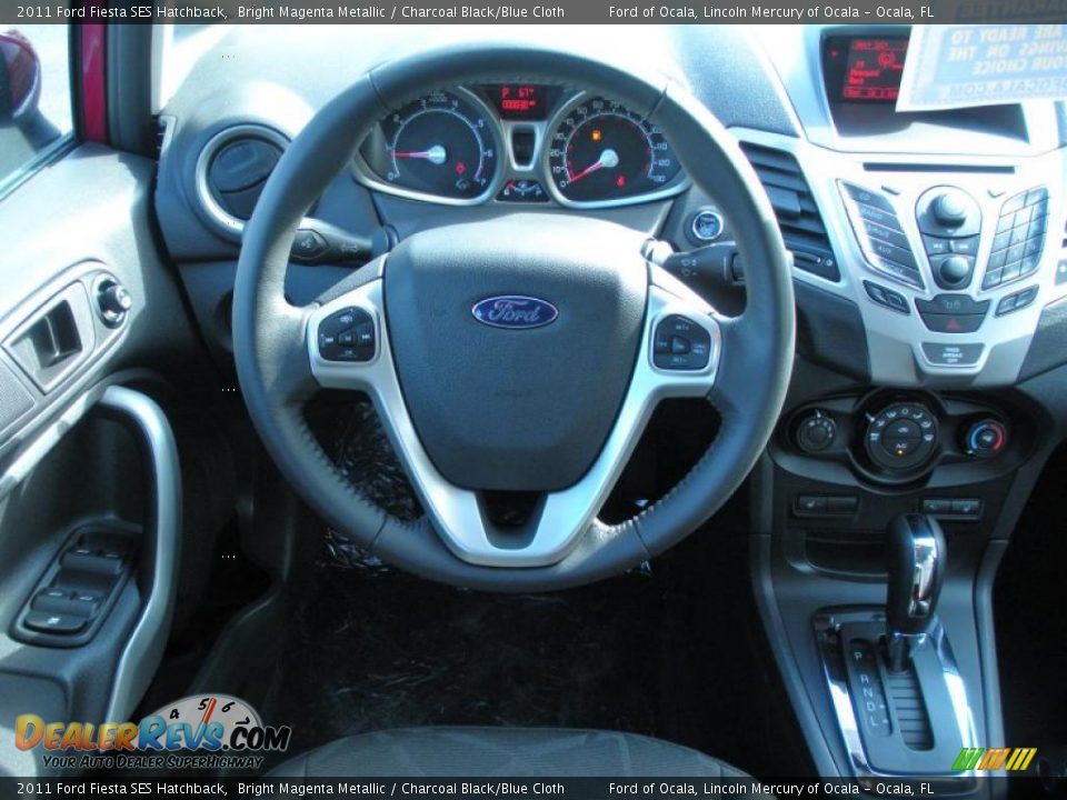 Dashboard of 2011 Ford Fiesta SES Hatchback Photo #7