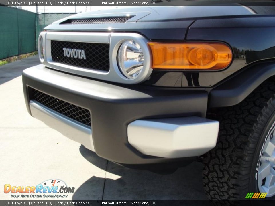 2011 Toyota FJ Cruiser TRD Black / Dark Charcoal Photo #9
