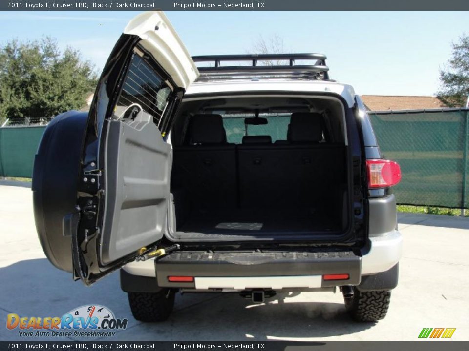 2011 Toyota FJ Cruiser TRD Black / Dark Charcoal Photo #18