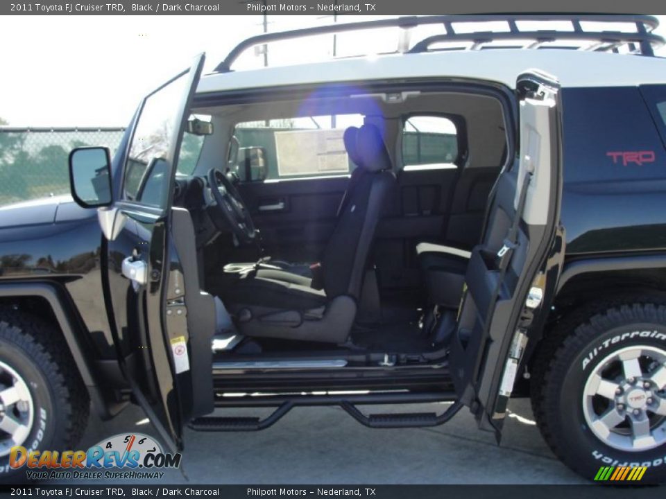 2011 Toyota FJ Cruiser TRD Black / Dark Charcoal Photo #21