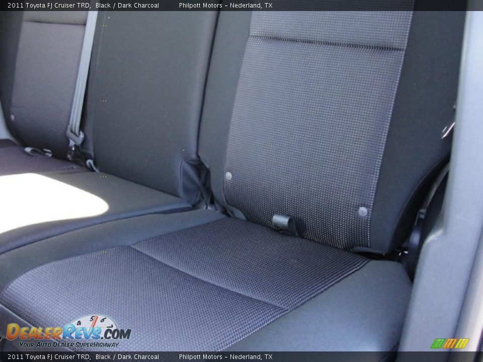 2011 Toyota FJ Cruiser TRD Black / Dark Charcoal Photo #23