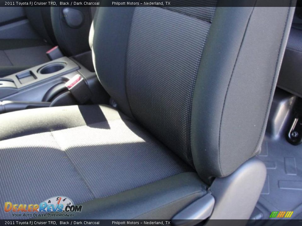 2011 Toyota FJ Cruiser TRD Black / Dark Charcoal Photo #26