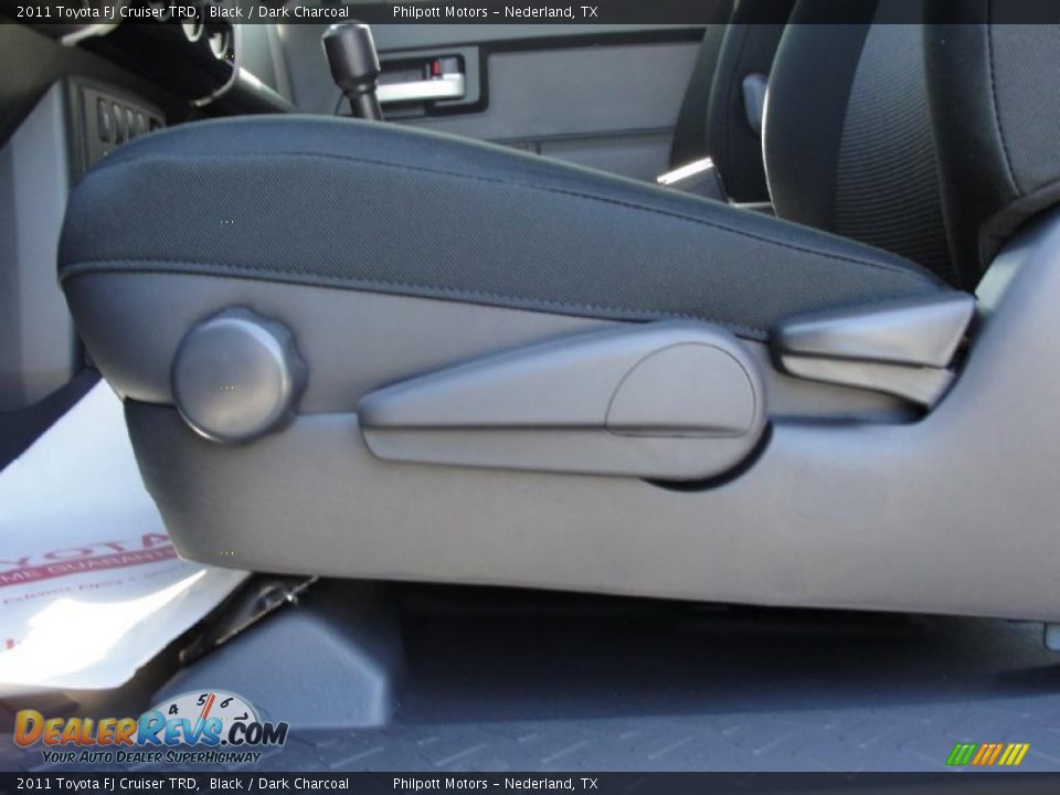 2011 Toyota FJ Cruiser TRD Black / Dark Charcoal Photo #27