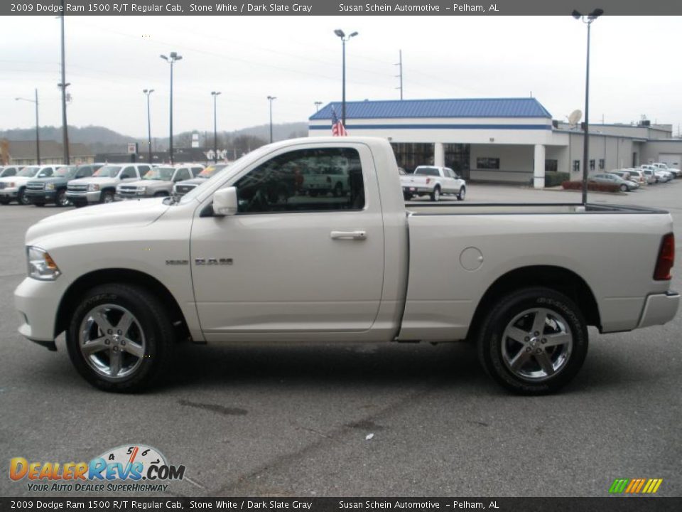 2009 Dodge Ram 1500 R/T Regular Cab Stone White / Dark Slate Gray Photo #6