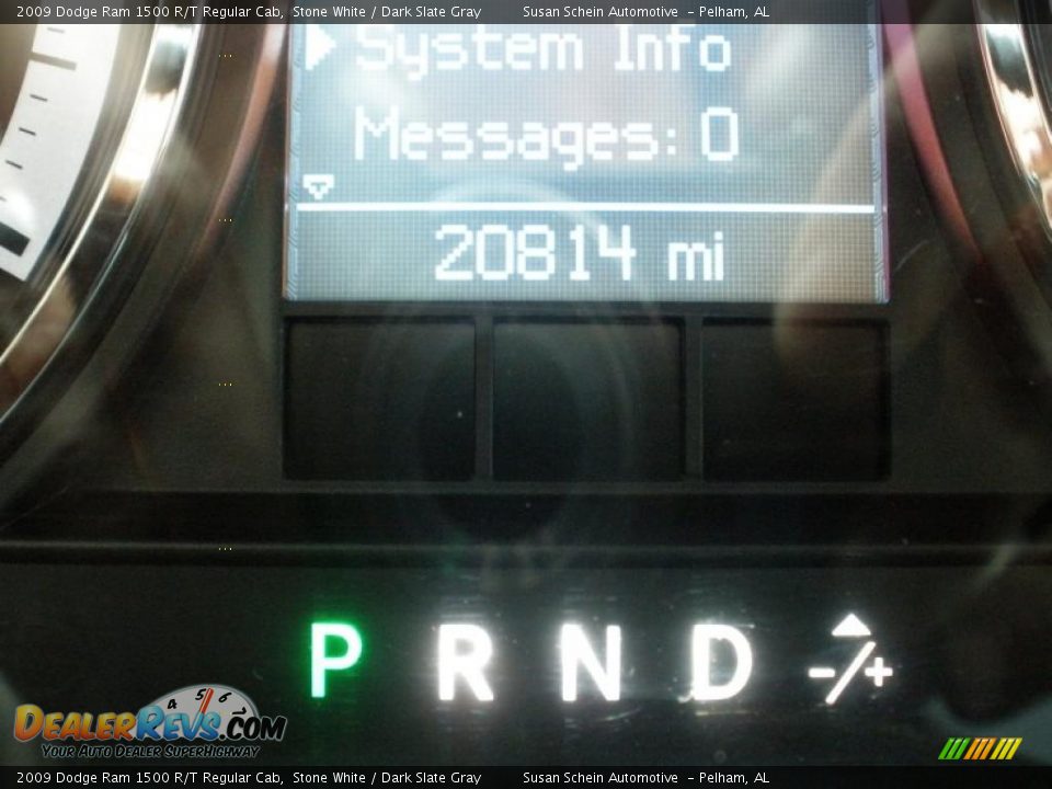 2009 Dodge Ram 1500 R/T Regular Cab Stone White / Dark Slate Gray Photo #18