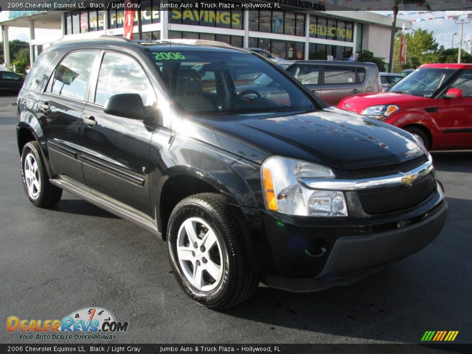 2006 Chevrolet Equinox LS Black / Light Gray Photo #1