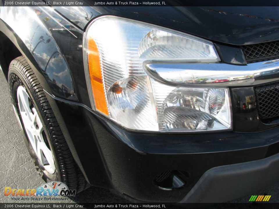 2006 Chevrolet Equinox LS Black / Light Gray Photo #2