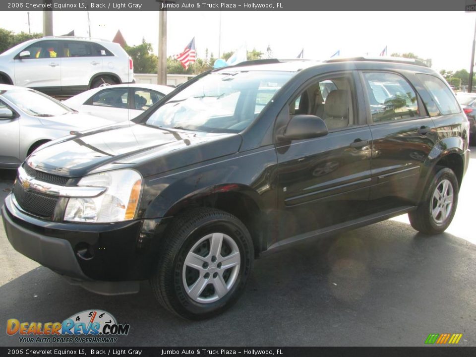 2006 Chevrolet Equinox LS Black / Light Gray Photo #5