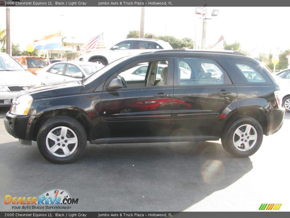 2006 Chevrolet Equinox LS Black / Light Gray Photo #6