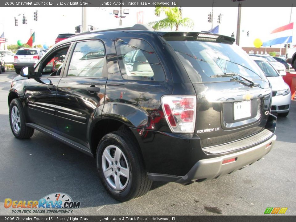 2006 Chevrolet Equinox LS Black / Light Gray Photo #7