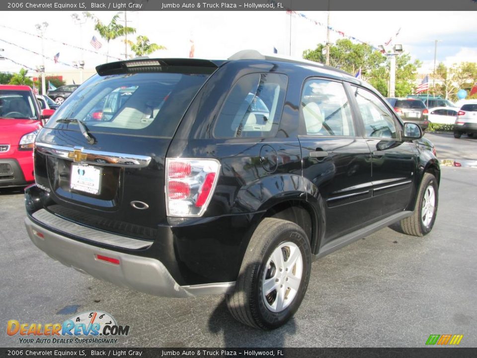 2006 Chevrolet Equinox LS Black / Light Gray Photo #11