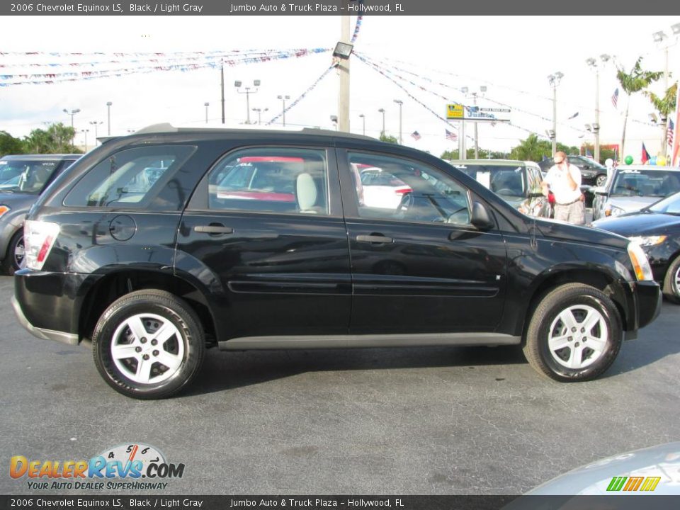 2006 Chevrolet Equinox LS Black / Light Gray Photo #12