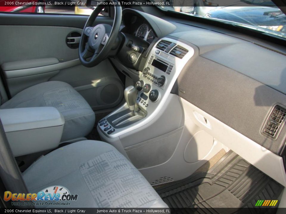 2006 Chevrolet Equinox LS Black / Light Gray Photo #13