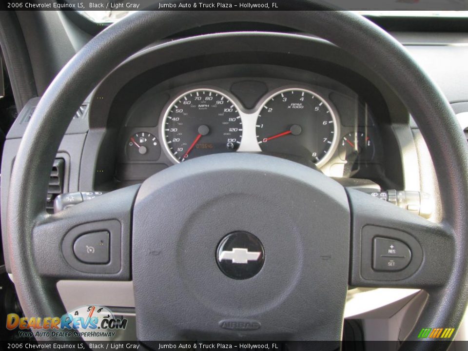 2006 Chevrolet Equinox LS Black / Light Gray Photo #21