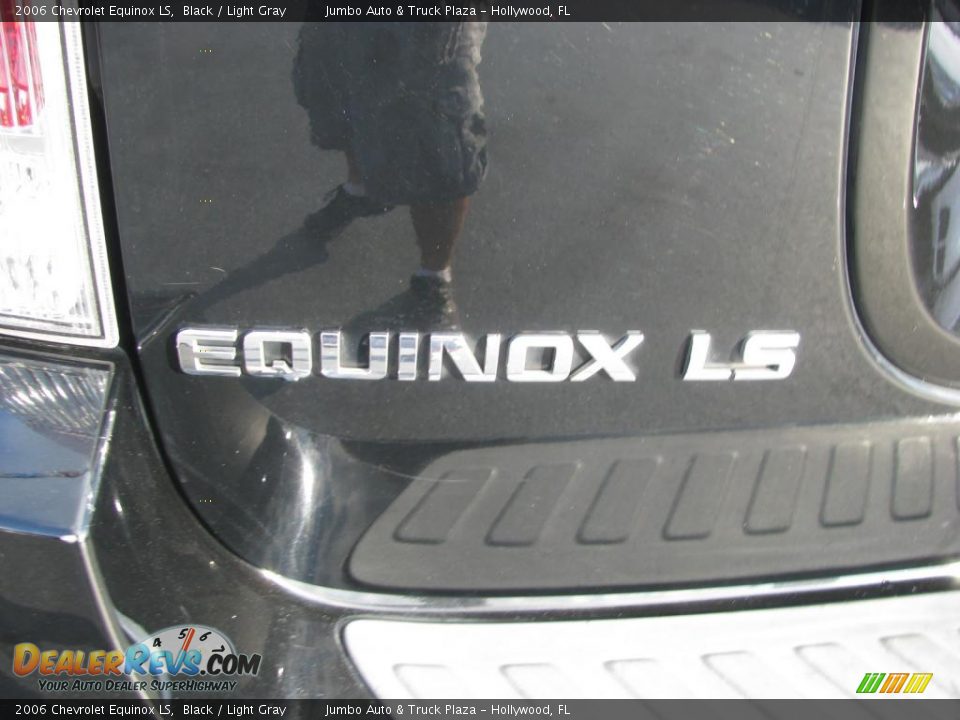 2006 Chevrolet Equinox LS Black / Light Gray Photo #24