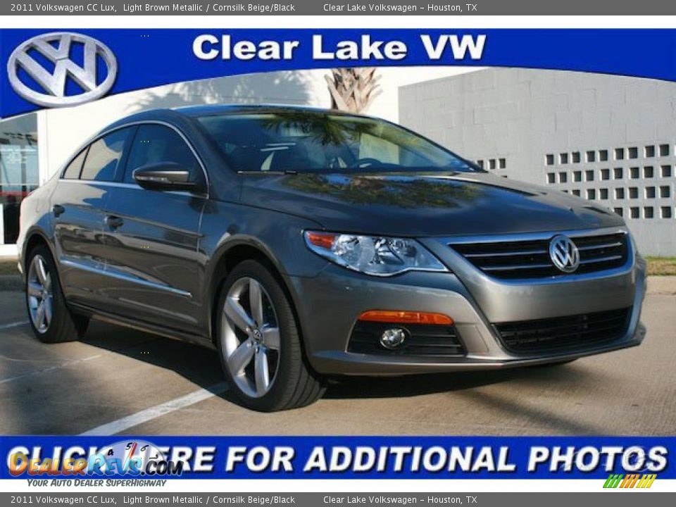 2011 Volkswagen CC Lux Light Brown Metallic / Cornsilk Beige/Black Photo #1