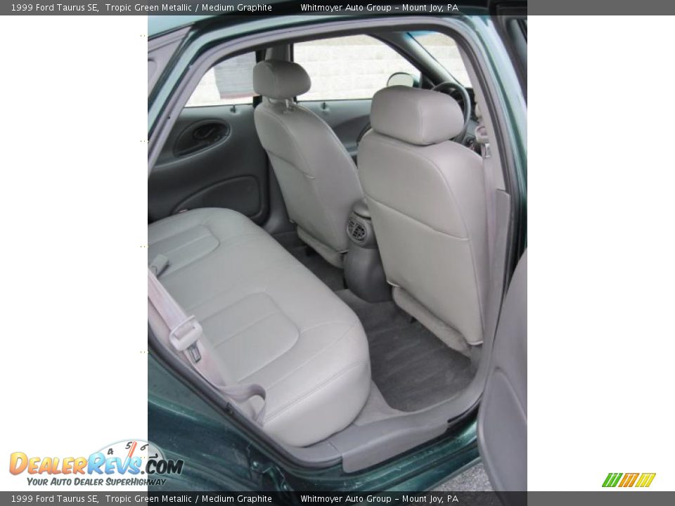 1999 Ford Taurus SE Tropic Green Metallic / Medium Graphite Photo #6