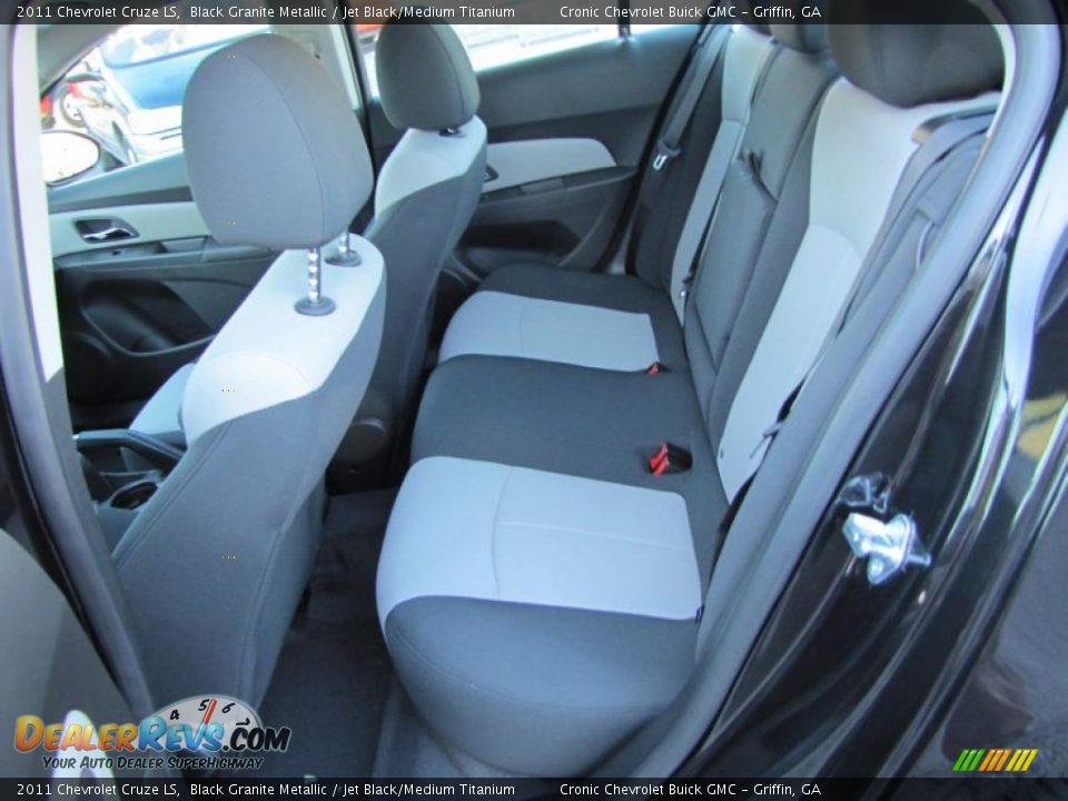 2011 Chevrolet Cruze LS Black Granite Metallic / Jet Black/Medium Titanium Photo #11