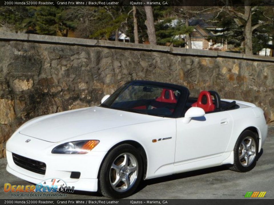 Grand Prix White 2000 Honda S2000 Roadster Photo #1