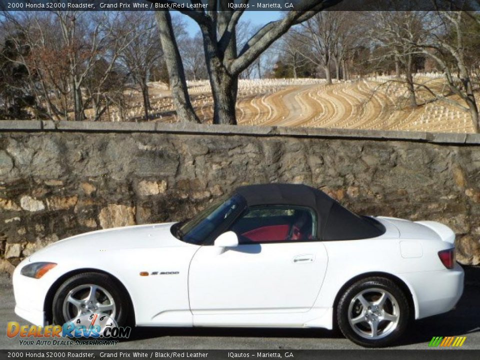 Grand Prix White 2000 Honda S2000 Roadster Photo #16