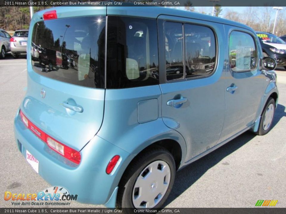 Caribbean Blue Pearl Metallic 2011 Nissan Cube 1.8 S Photo #4