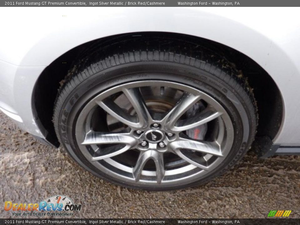 2011 Ford Mustang GT Premium Convertible Wheel Photo #9