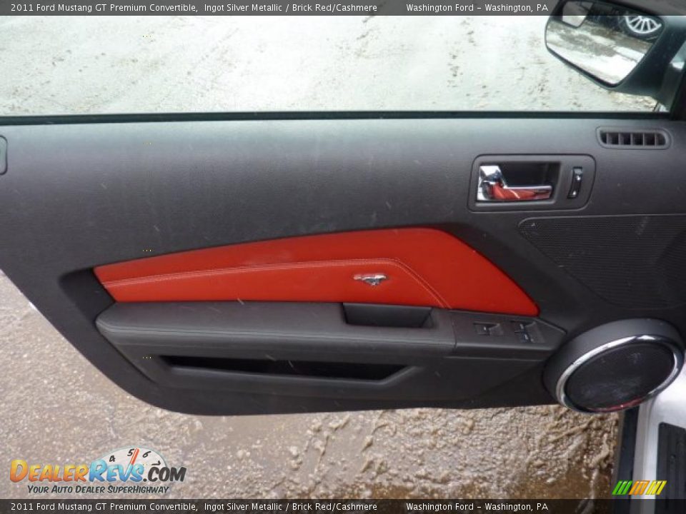 Door Panel of 2011 Ford Mustang GT Premium Convertible Photo #12