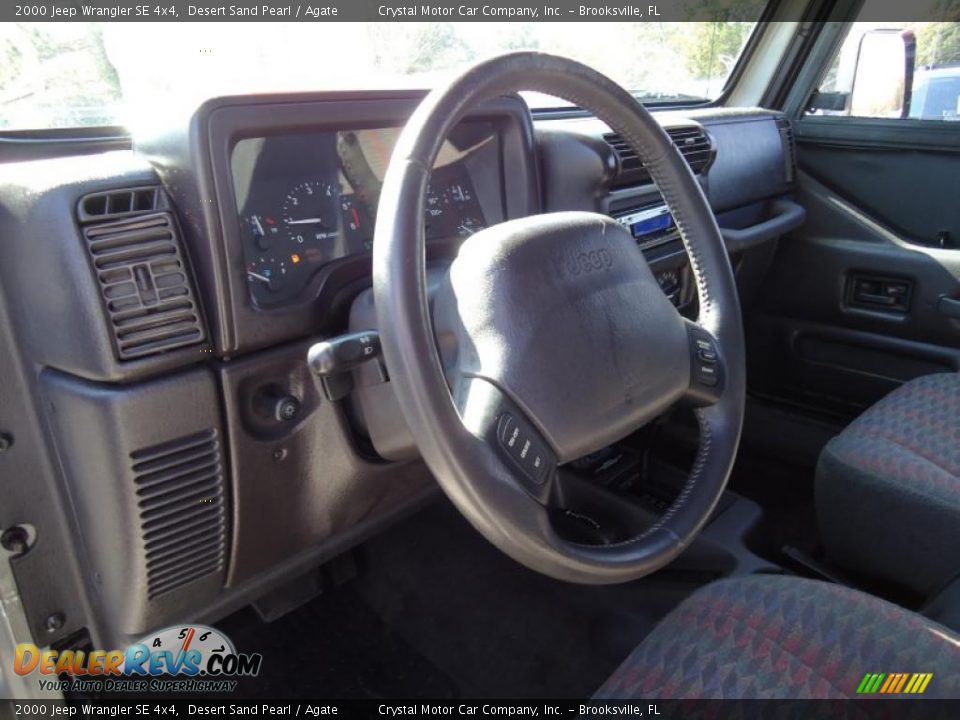 Agate Interior 2000 Jeep Wrangler Se 4x4 Photo 6