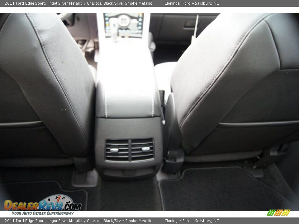 2011 Ford Edge Sport Ingot Silver Metallic / Charcoal Black/Silver Smoke Metallic Photo #22