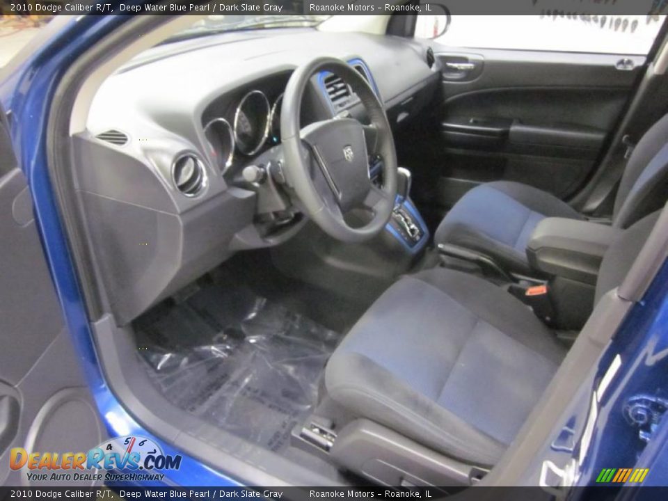 2010 Dodge Caliber R/T Deep Water Blue Pearl / Dark Slate Gray Photo #5