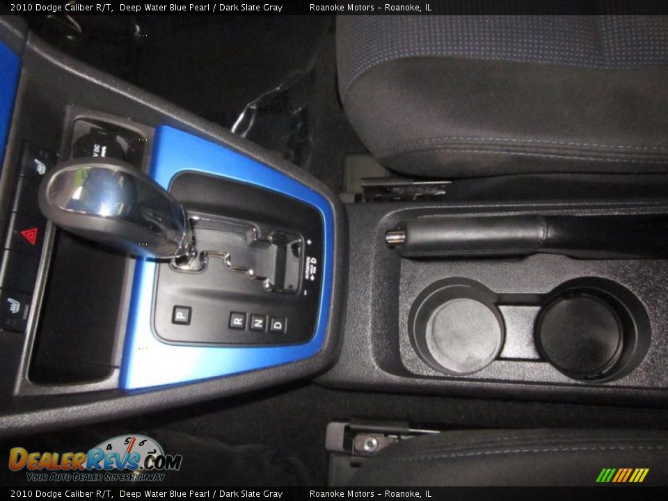 2010 Dodge Caliber R/T Deep Water Blue Pearl / Dark Slate Gray Photo #7