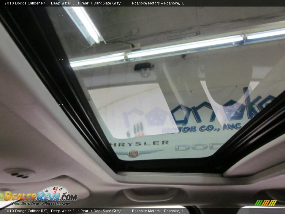 2010 Dodge Caliber R/T Deep Water Blue Pearl / Dark Slate Gray Photo #8