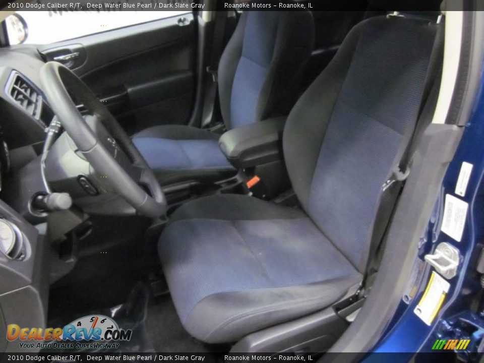 2010 Dodge Caliber R/T Deep Water Blue Pearl / Dark Slate Gray Photo #16