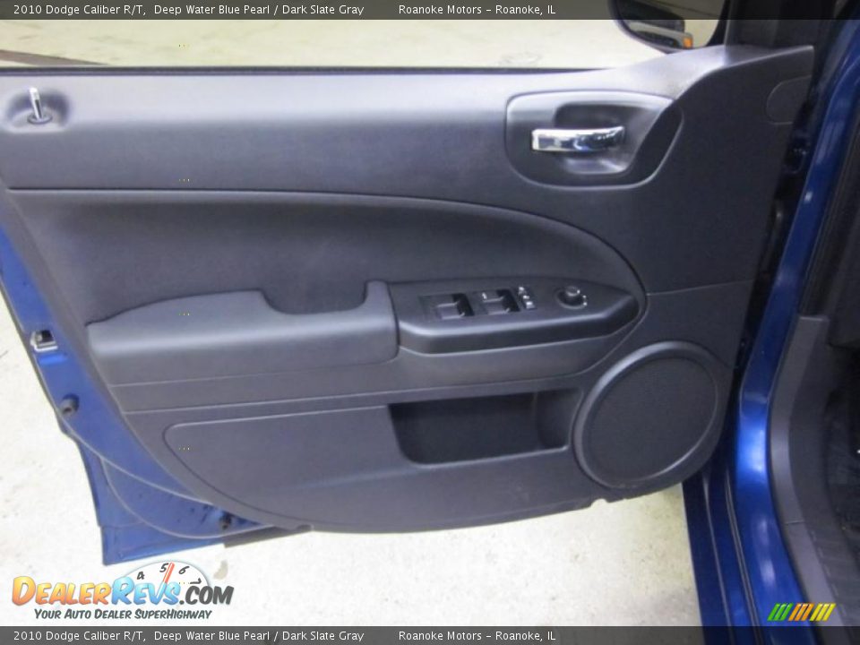 2010 Dodge Caliber R/T Deep Water Blue Pearl / Dark Slate Gray Photo #17