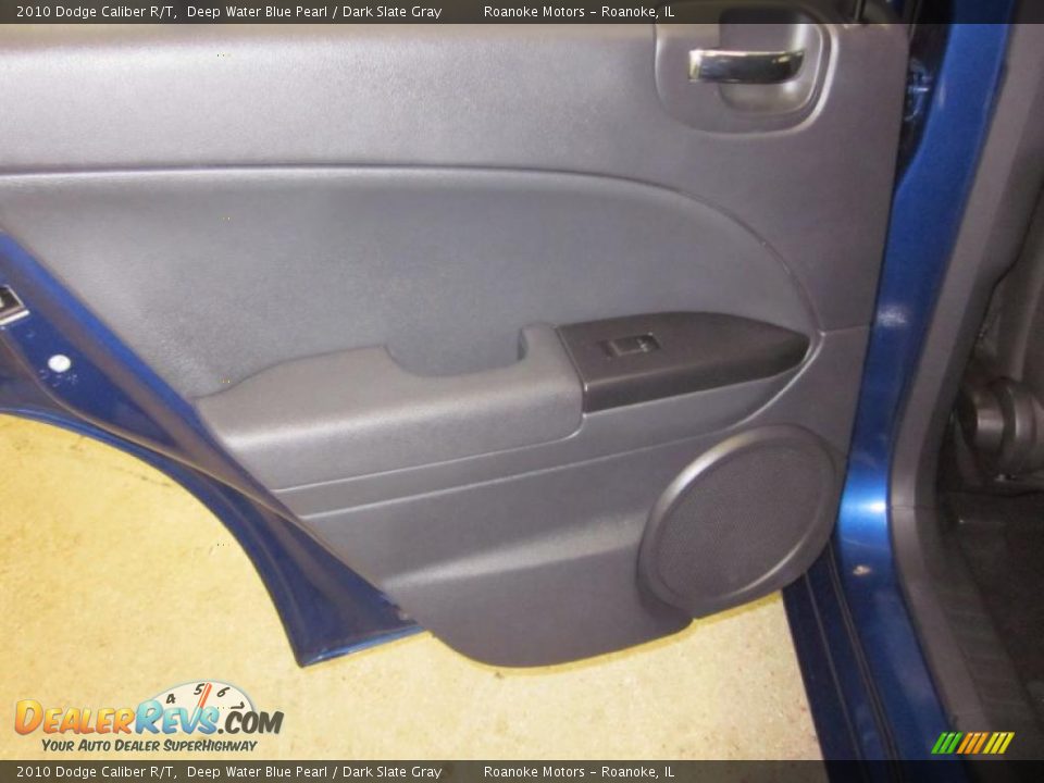 2010 Dodge Caliber R/T Deep Water Blue Pearl / Dark Slate Gray Photo #21