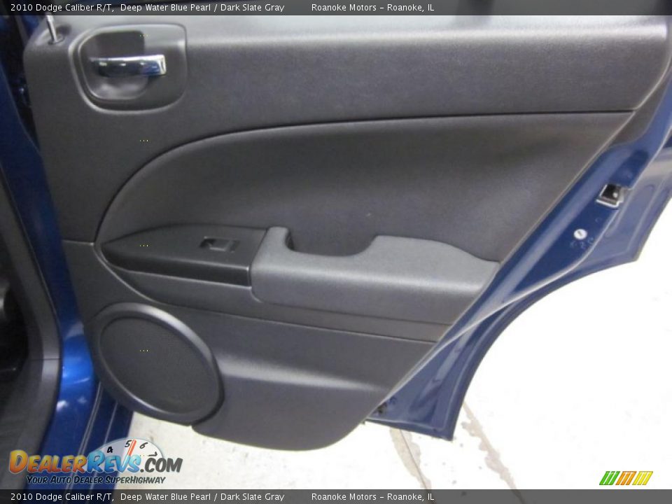 2010 Dodge Caliber R/T Deep Water Blue Pearl / Dark Slate Gray Photo #23