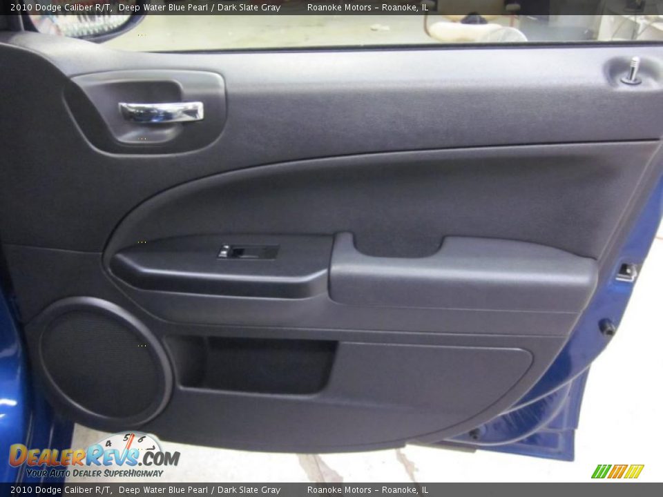 2010 Dodge Caliber R/T Deep Water Blue Pearl / Dark Slate Gray Photo #25