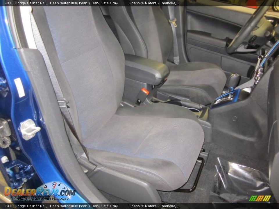 2010 Dodge Caliber R/T Deep Water Blue Pearl / Dark Slate Gray Photo #26