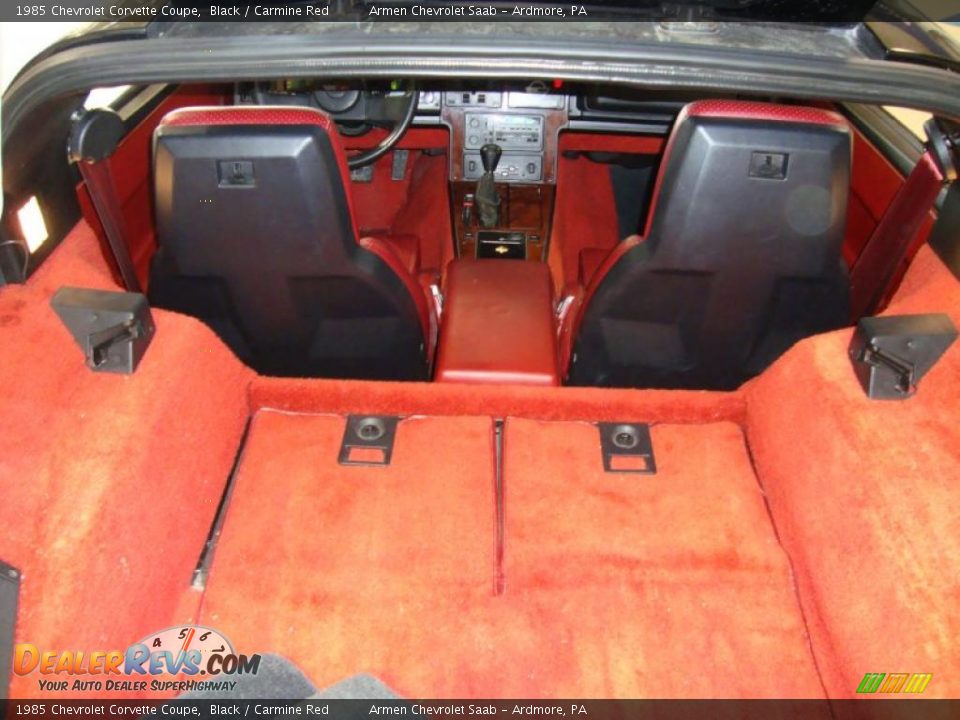 1985 Chevrolet Corvette Coupe Trunk Photo #22