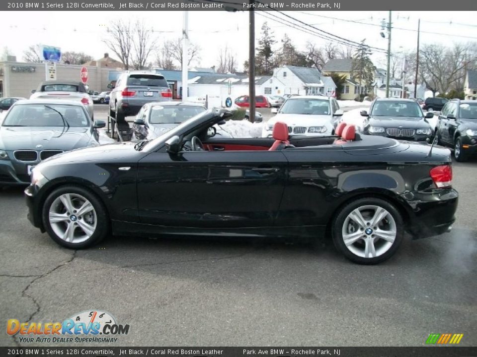 Bmw 128i convertible black #3